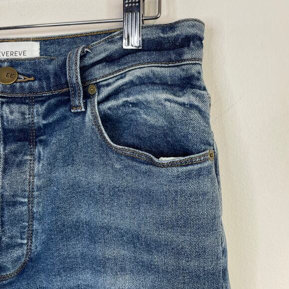Evereve The Ever Trouser High Waist Wide Leg Cropped Stretch Jeans womens 29 - Picture 5 of 15